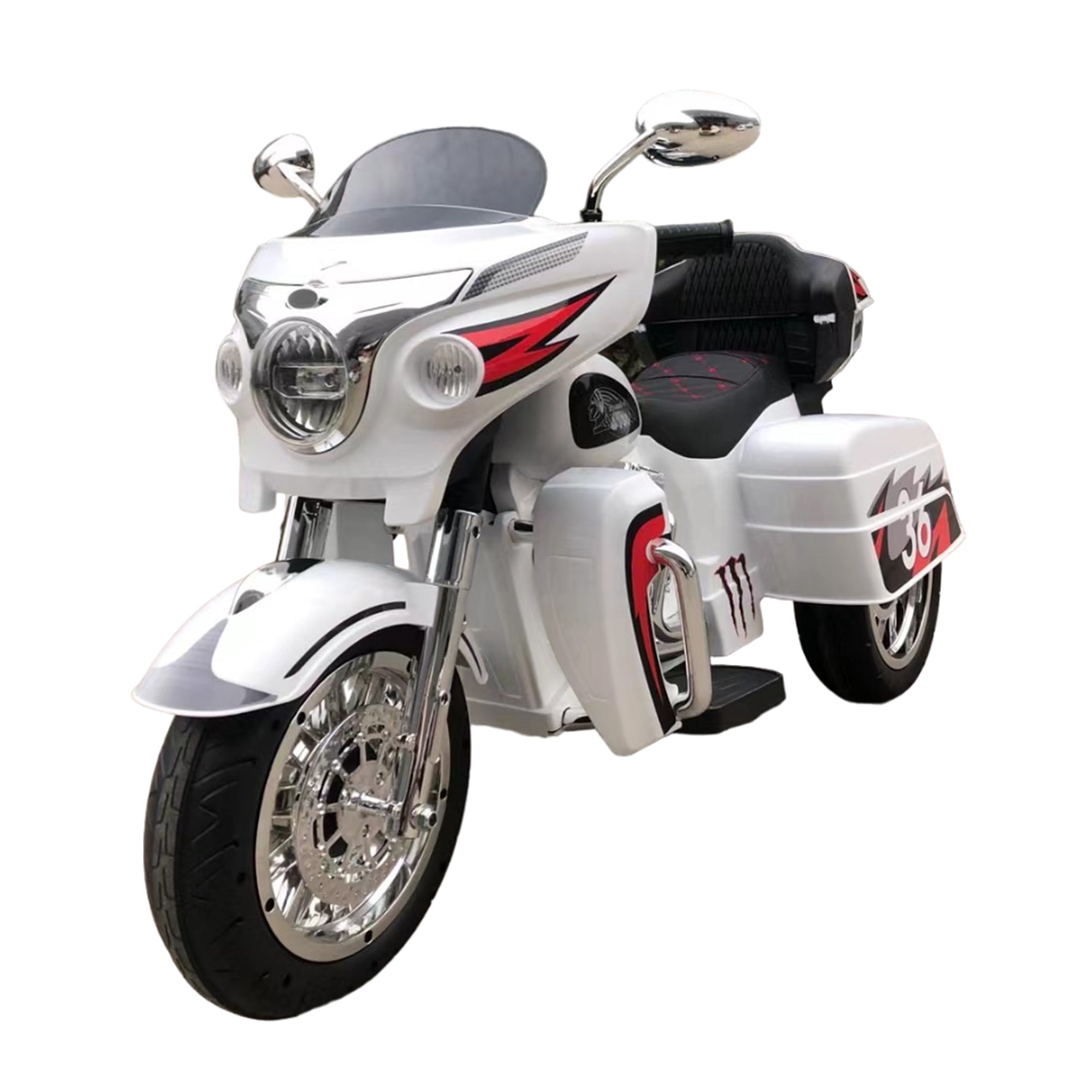 12V Kids Ride on Three-Wheeled Motorcycle 12V Kids Ride on Three-Wheeled Motorcycle